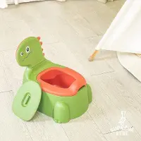OEM Kinderpotje - Leertoilet - Baby- und Kinderstoilet - Antislip, spatwasserfest und geruchsbeständig - Einfaches Legen mit abnehmbarem Topf, Grün