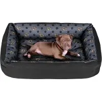 OEM Hundebett - Hunde Schlafplatz - Waschbares Hundekissen - Hundesitzbank - Hundemannequin - Pudel L