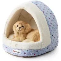 OEM Hundebett – Iglodesign, abnehmbares Kissen