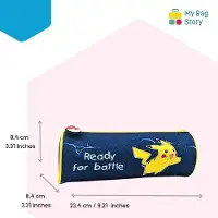 OEM Pokémon Etui für Jungen - blau - 23,4 cm - Schulmaterial - Etui