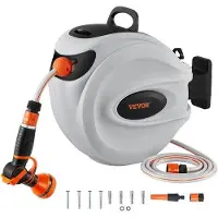 OEM Automatische Wandmontage-Sprinkler mit 9-standen Sproeikopf und 35m langem Schlauch