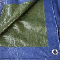 OEM Grün-blauer Dachschutz - wasserdicht und vielseitig - 3,00 x 4 m