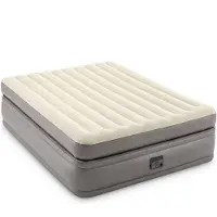 OEM Luftschlafmatte mit integriertem Drucksystem - Selbstauflaufbetten - Luftschlafsofa - Zweibett - 152 cm x 203 cm x 51 cm Grau