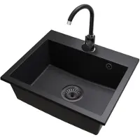 Brado Granit Küchenspüle Einbauspüle 1 Becken Groß Exclusive 55