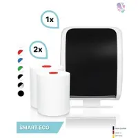 Blanc HYGIENIC SET: Handtuchrollenspender Autocut, Blanc Cosmos verschied. Farben + 2 Handtuchrollen Smart ECO - PRODUKTSET