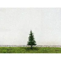 Outgarden Grün 120 cm Künstlicher Weihnachtsbaum Nordmanntanne Noble, Kunstbaum mit Nadeln, Weihnachtsdekoration, Tannenbaum für Festtage, Langlebig und Realistisch