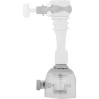 OEM Grau, 13 cm, Wasserbesparender, flexibler Küchenwasserhahn-Erweiterer.