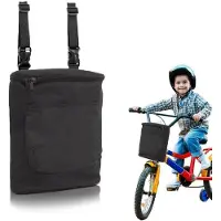 OEM Kinderfietsmand mit Klettverschluss, Opklappbarer Fahrradtas, Fahrradtas mit Lenkadapter, Abnehmbarer Lenktas, E-Bike Fahrradtas für Einkaufsreisen