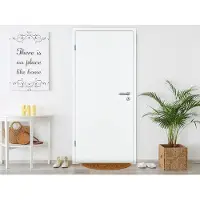 Prum Weiß RAL 9016 80x200 cm Zimmertür, CPL Premium Weißlack Röhrenspanplatte, Schallschutztür mit Profilzylinderschloss, Premiumkante Nullfugentechnologie, Anschlag Links Rechts, Klimaklasse I