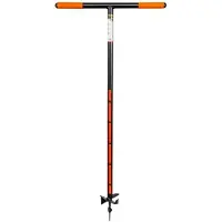 Markenlos GT Market Flachschlauch PVC - Bauschlauch - Industrieschlauch - Betriebsdruck 4 bar - Orange - Innendurchmesser 32 mm (1 1/4 Zoll) - Länge 50 m