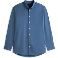 Tommy Hilfiger Big & Tall Langarmhemd "BT - FLEX POPLIN SOLID" Große Größen, Button-down-Kragen, regular fit