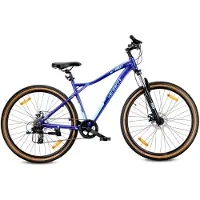 Sun baby MTB Mountainbike 29 Zoll 7 Gänge Aluminium leicht Federgabel Scheibenbremsen Shimano Rahmen L 19 Zoll Verdant Shred blau