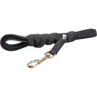 Julius-K9 Rubberized Leash 20 Mm Schwarz 20 mm x 3 m