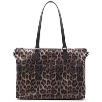 L.credi Schultertasche Salena Handtasche Braun / Mix