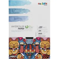 Carioca Plus - Watercolor block 300g, A4, 20 pages (809323)