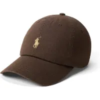 Ralph Lauren für Herren. 710667709511 Die ikonische braune Chinomütze aus Baumwolle (OSFA), Lässig
