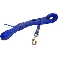 Julius-K9 Rubberized Leash 20 Mm Blau 3 m
