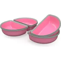 Surefeed Futternapf Halb - 4x - Rosa