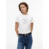 Tommy Hilfiger Regular Heritage Logo Ecru Größe: L | Hemden Outlet | Damen | Braun