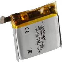 AccuCell Akku passend für Amaz Bip, A1608, Li-Polymer, 3,8V, 200mAh, 0,76Wh, ohne Werkzeug