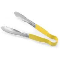 Hendi 50x Servierzange HACCP 300 mm,Gelb,(L)300mm