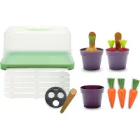 Dantoy Mini -Gewächshaus-Set - Green Garden - 18 Teile - - One Size - Spielzeug