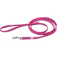 Julius-K9 Rubberized Leash With Handle 14 Mm Rosa 200 cm