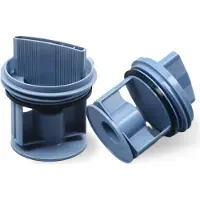 OEM Wasserfilter - Hochwertige Flockfilter - Set aus 2 - blau - Kunststoff