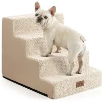 OEM Breite Hundeburggriff fürs Bett (beige, 60x45x45 cm, 4er Pack)