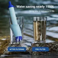 OEM Persönliches Outdoor-Wasserfilter, tragbares Filter für Wandern, Camping, Reisen, Hiking und Notfallsituationen, geeignet für Überleben und Outdoor-Aktivitäten.