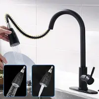 OEM Badkamer- und Küchenarmatur, schwarze Küchenarmatur, u. s. Küchenarmatur