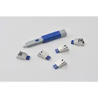 Smartkeeper Basic "LAN Cable" Lock 2 dunkelblau 5 Stk.+Key