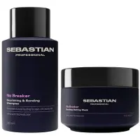 Sebastian No.Breaker Shampoo & Bonding Melting Mask Set - 280+145ml