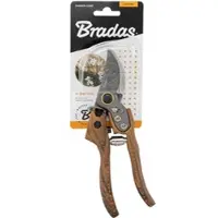 Bradas Gartenschere Bypass SK5 25mm Rosenschere für Äste Sträucher Handsekator präzise Astschere Sicherheitsverriegelung WOOD KT-V1081