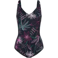 Triumph Badeanzug Summer Tropics 10226546 Schwarz