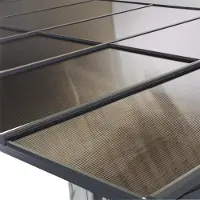 Leco , Polycarbonat-Dachplatten-Set für Terrassenüberdachung "MELANIE"