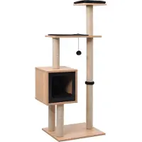 Syfax Katzen-Kratzbaum mit Sisal-Kratzmatte 123 cm