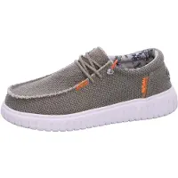 Fusion Leinenschuh Grün
