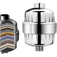 OEM Universal 25 Stufen - Badwassertrockner - Duschfilter und Zusatzfilter - Duschkopfilter - Sicher und Effektiv - Leicht zu Installieren - Wasserfilter für Dusche