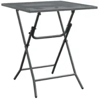 Furnicato Gartentisch 60x60x72 Cm Streckmetall Anthrazit