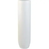 VIVANNO Bodenvase Solerio 33 cm x 33 cm x 120 cm Weiß
