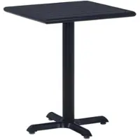 Furnicato Gartentisch Schwarz 60x60x75 Cm