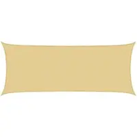Furnicato Sonnensegel Sandfarbe 45x2 M 100% Polyester Oxford