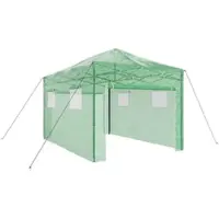 Furnicato Gewächshaus Mit Pop Up Rahmen Grün 290 X 430 X 315 Cm Eisen