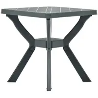 Furnicato Bistrotisch Grün 70x70x72 Cm Kunststoff