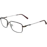 Aucune FLEXON OPTISCHE GLÄSER - FLEXON OPTISCHES MODELL FLEXON H6001 FARBE BRAUN RAHMEN GRÖSSE 55mm BRÜCKENGRÖSSE 17mm