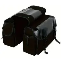 OEM Fahrradtasche, Gepäckträger, doppeltes Fahrradtasche, Gepäckträger, schwarz, Fahrradreise