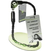 OEM Fahrrad-Sicherheitsketting mit NFC-Tagschloss - 125 cm - schwarzes Sicherheitszubehör für Fahrräder.