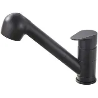OEM Küchenspülarm mit abziehbarem Sprühkopf, Spülarm, schwarz
