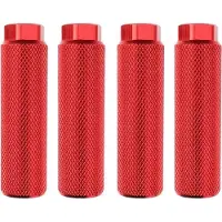OEM Mountainbike-Stützen - 100 x 28 mm - Aluminium - Hochleistung - Rot